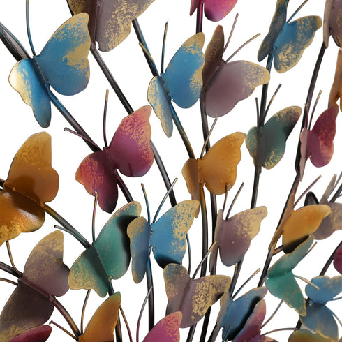 Butterfly Tree metal Wall Art