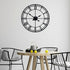 Black Analog Round Clock