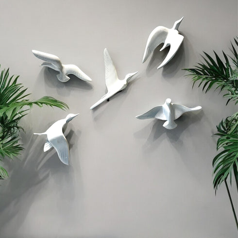 Flying birds- Set of 5