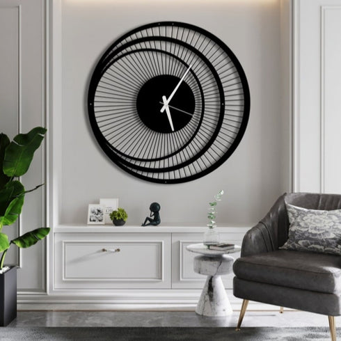 Three circles Wall Clock