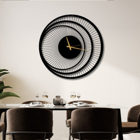 Three circles Wall Clock