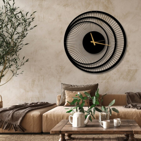 Three circles Wall Clock