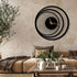 Three circles Wall Clock