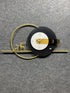 White and blue contemporary wall clock imported