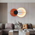 Eclipse Round Metal Wall Art with LED
