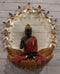 Flower wall art with buddha with led- Style 2