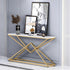 Geometry Golden Cansole Table