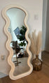 Double frame Wavy full length mirror