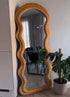 Double frame Wavy full length mirror