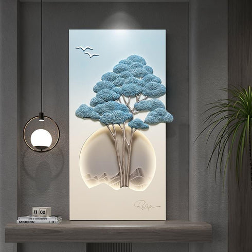 Ocean Mist 3D Tree Wall Decor with LED