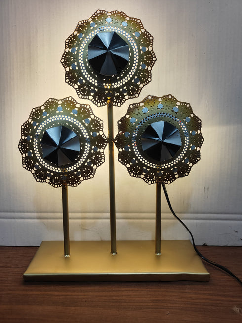 Abstract Table Decor with LED