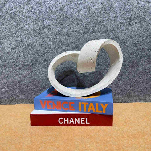 Textured Stone Infinity Sculpture