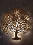 Life of tree Metal Wall Art with Led
