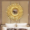 Sunflower golden leaf Wall Mirror- Style 2