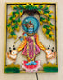 Krishna Metal Wall Art with led