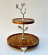 Woodleaf Stand- Two Tiered Stand