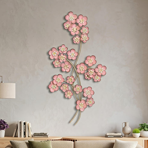 Bouquet of Pink Pansies Wall Art