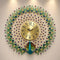 Peacock with feather Wall Clock- Style 2