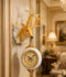 Royal Stag Dual Dial Station Clock