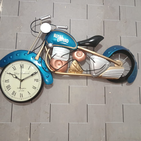 Bullet with wall clock