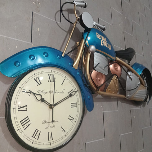 Bullet with wall clock