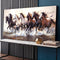 Royal Seven Horse Crystal Painting
