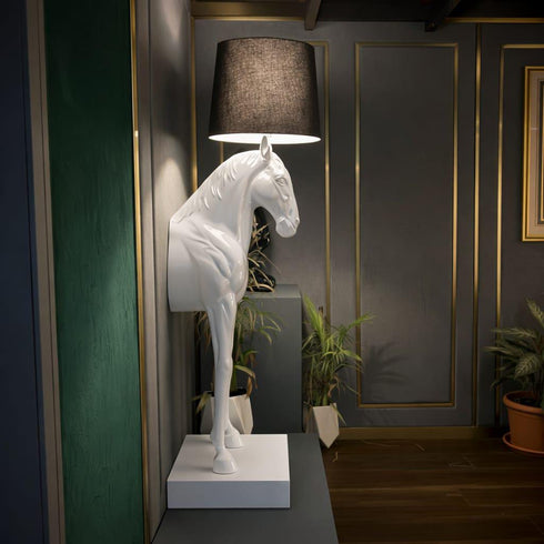 Regal Horse Floor Lamp