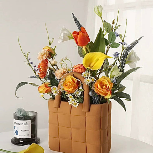 Bag Shaped mini Flower Vase