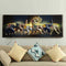 Seven running Elephant wall art with led