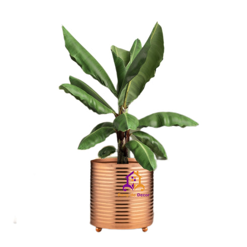 Single Desk Planter- Rose Gold
