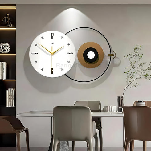 Luxury metal wall clock