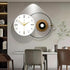 Luxury metal wall clock