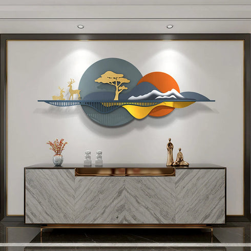 Nature Landscape Metal Wall Art