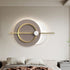 Modern circle Wall Art with Led