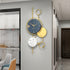 Orbital metal wall clock imported