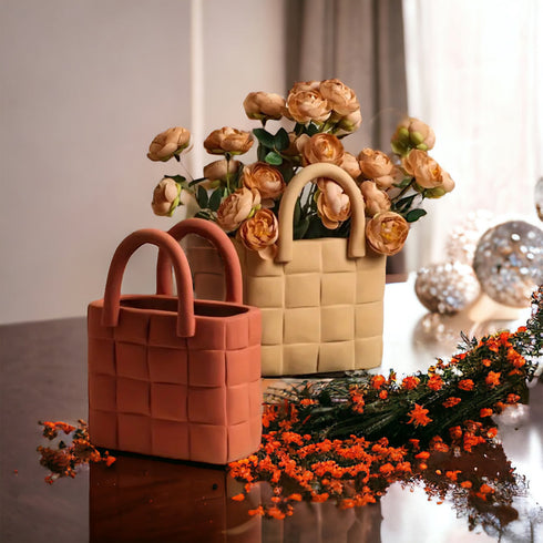 Bag Shaped mini Flower Vase