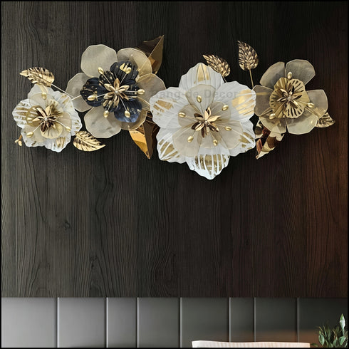 Flowers Metal Wall Art