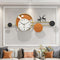 Gold Assent Modern Wall Clock