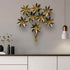 Bunch Of Goldenl Flower Metal Wall Art