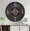 Elegance Gear Wall Clock With Moving Gear Mechanism