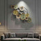 Gilded Flora Sculptural Metal Wall Art