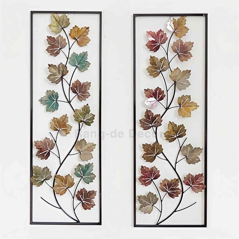 Autumn whisper Panels Metal Wall Art- Set of 2