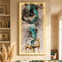 Abstract Deer Crystal Painting with LED