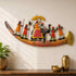 Elephant darbar metal Wall Art with LED