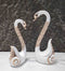 A Pair of Swan decorative Artifacts