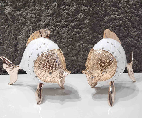 A Pair of fish figurine