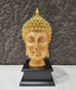 Golden buddha face decorative Artifacts