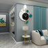 Black and white Imported wall clock
