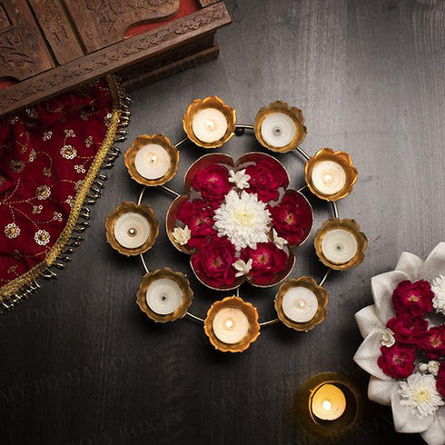Decorative Flower shaped urli