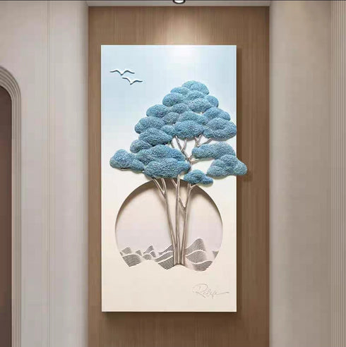 Ocean Mist 3D Tree Wall Decor with LED